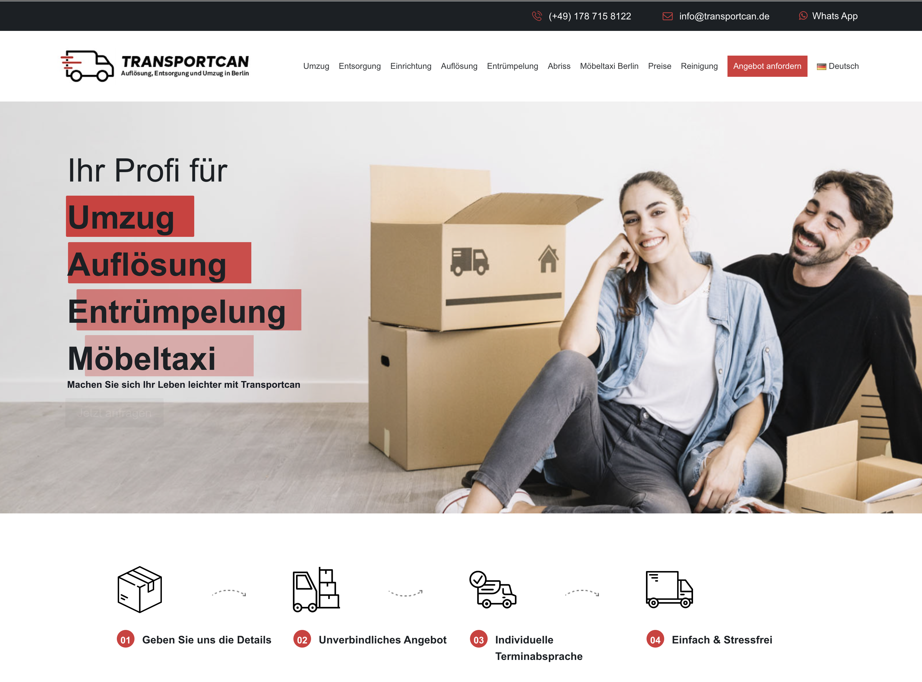 Transportcan Website