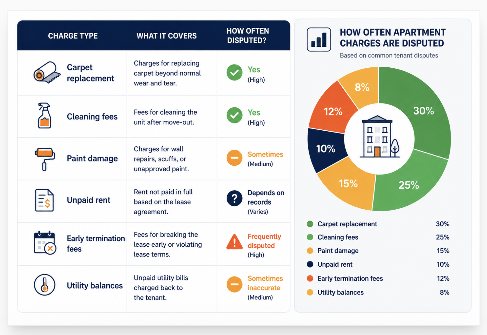 Common Apartment Collection Charges
