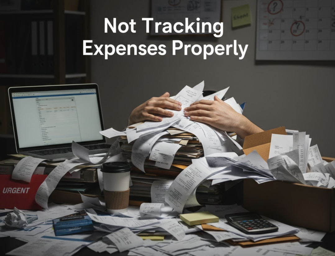Not Tracking Expenses Properly
