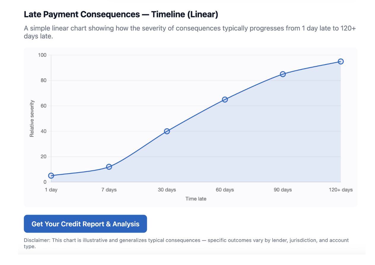 Late Payments consequences
