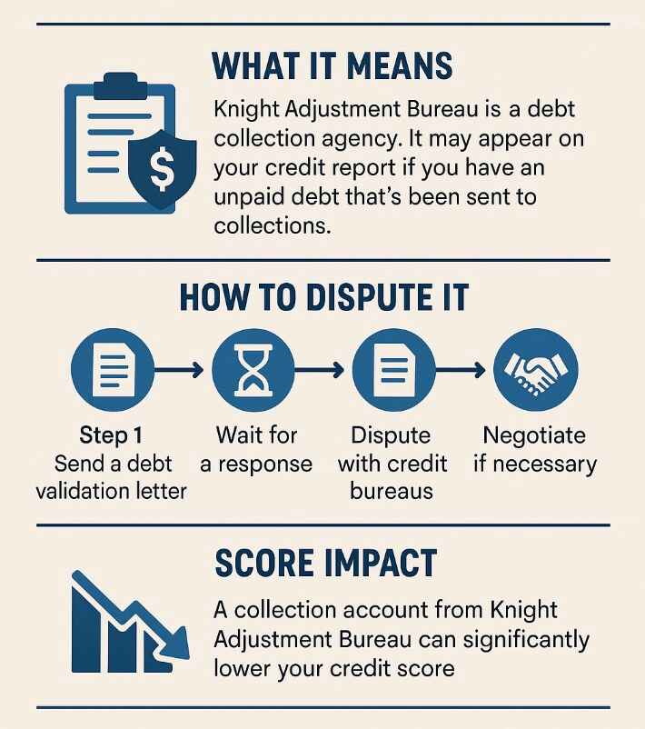 How Knight Adjustment Bureau Hurts Your Credit Score