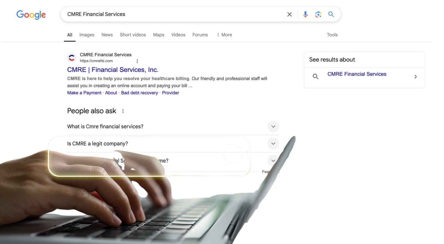 Who is CMRE Financial Services