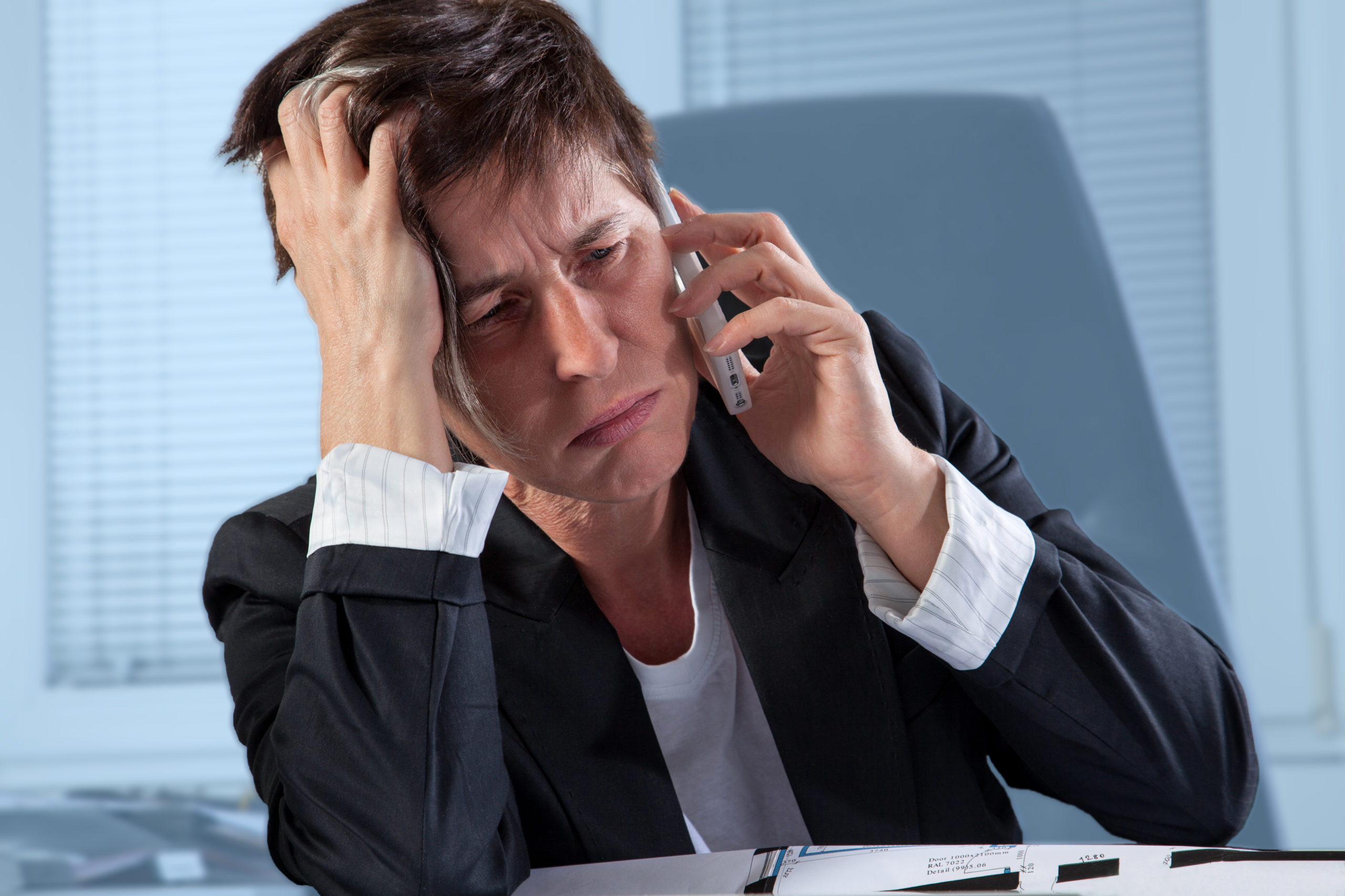 stress because of debt