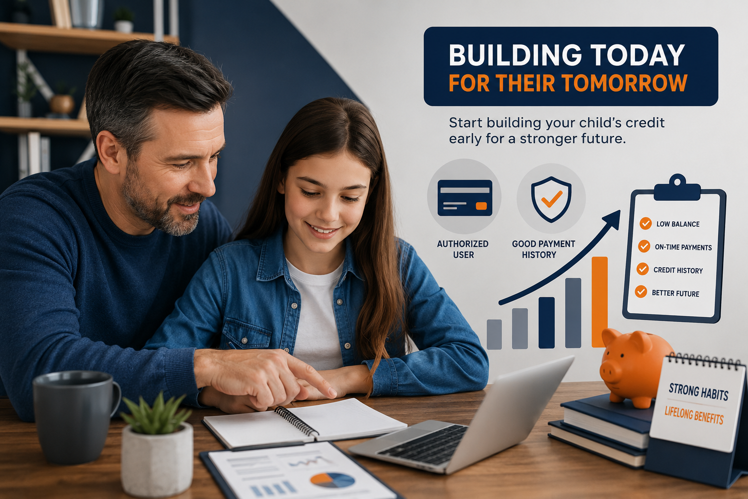 how to build credit for your child