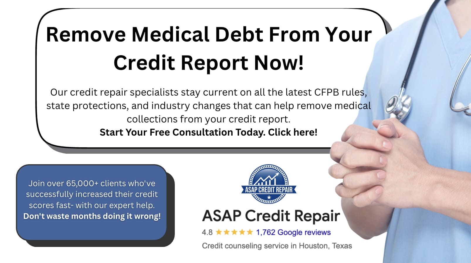 Remove medical debt from credit report