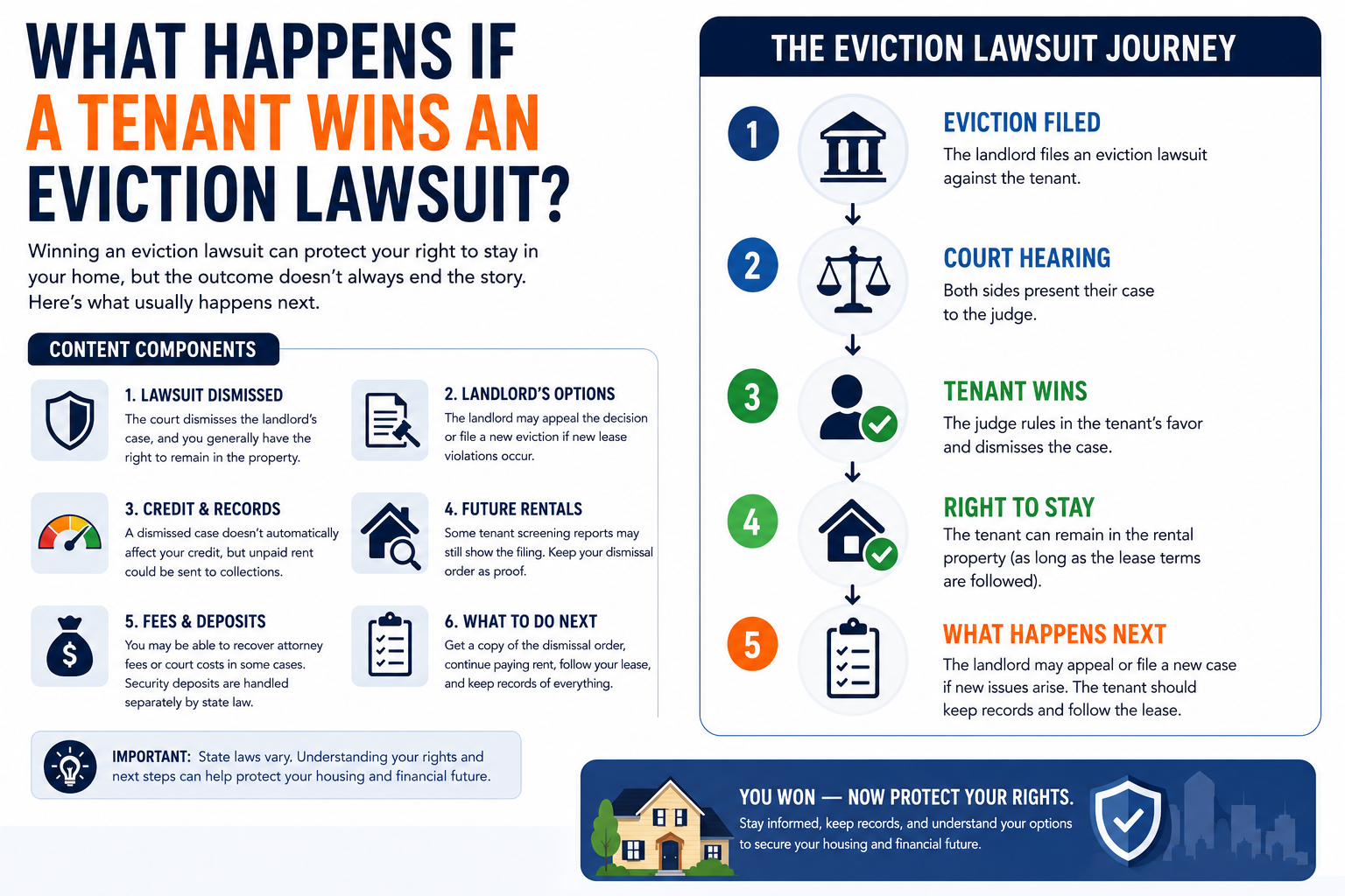 What Happens if a Tenant Wins an Eviction Lawsuit?
