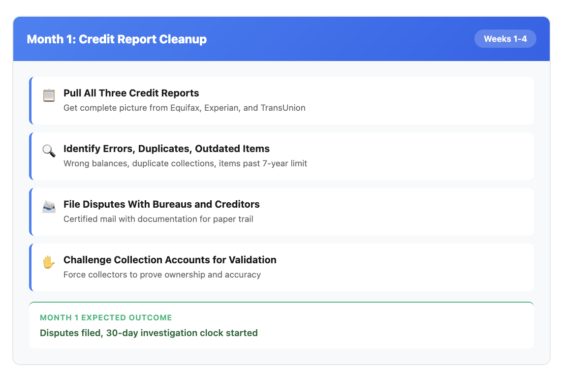Credit Report Cleanup