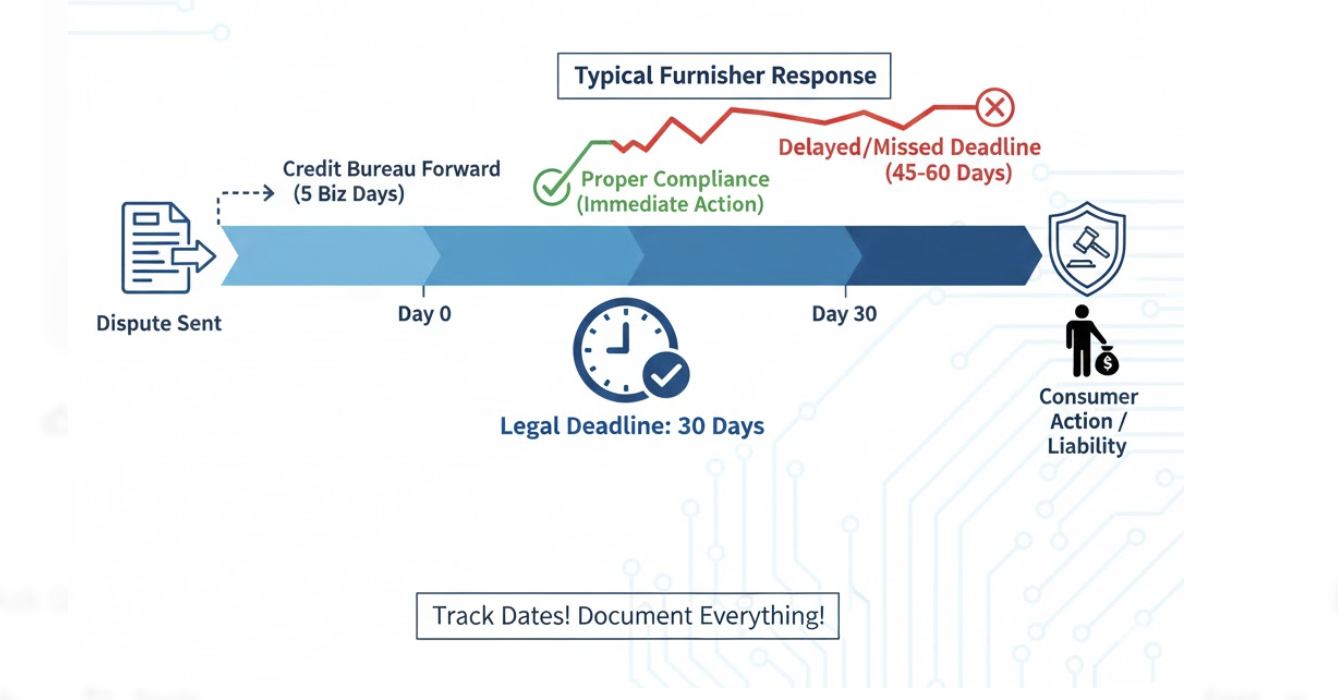 furnisher response timeline