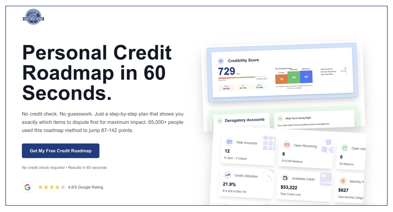 free credit roadmap