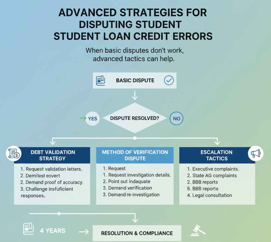Advanced Strategies for Disputing Student Loan Credit Errors