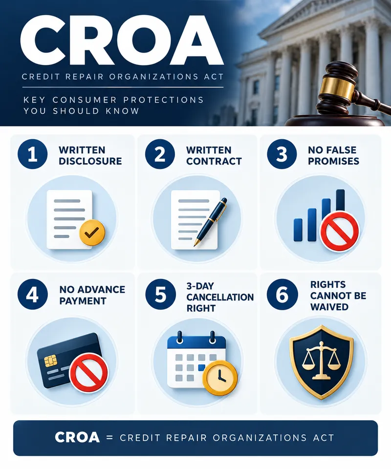 what is CROA of the Credit Repair Organizations Act