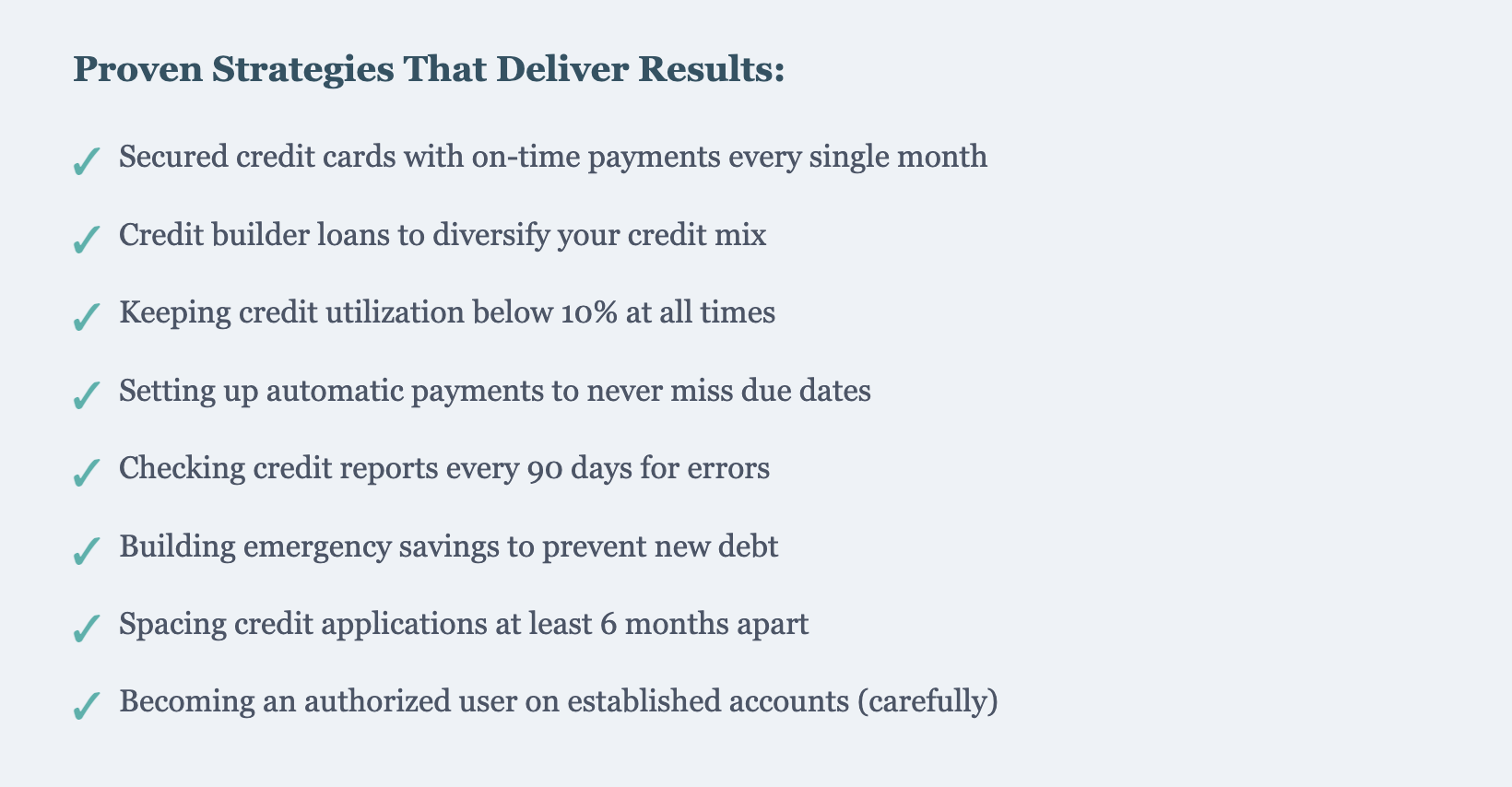 What Actually Works for Credit Repair After Bankruptcy