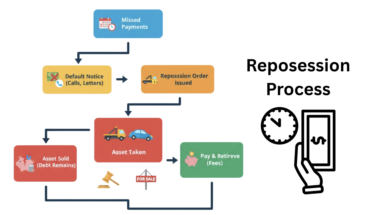 Repossession process