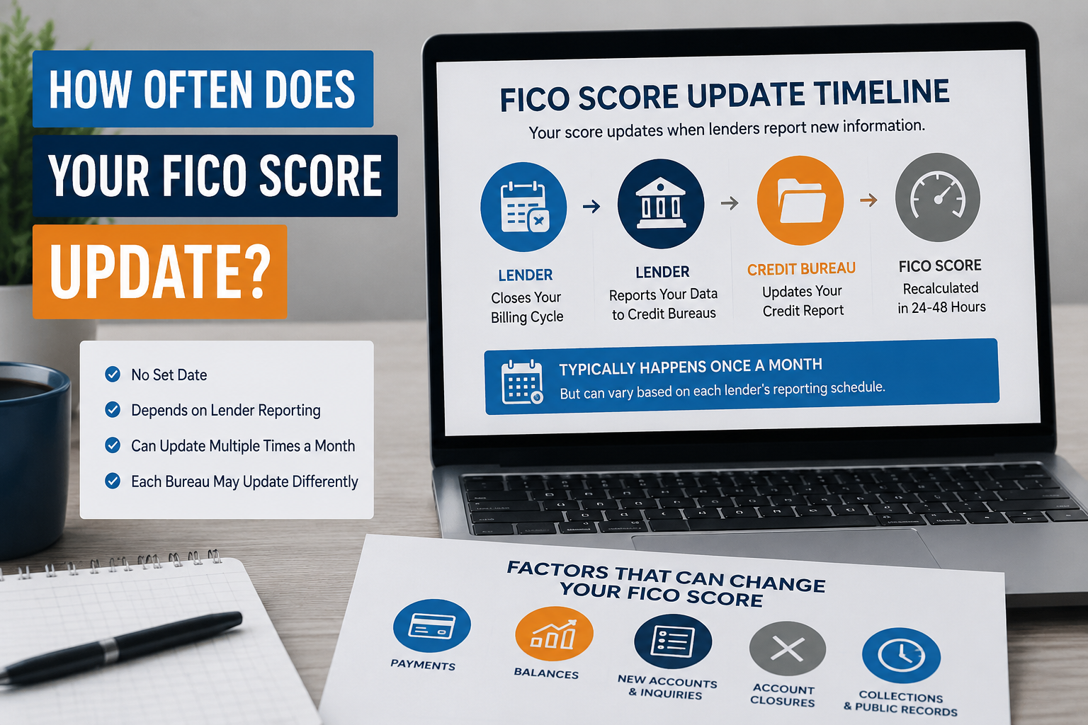 how often does your fico score update