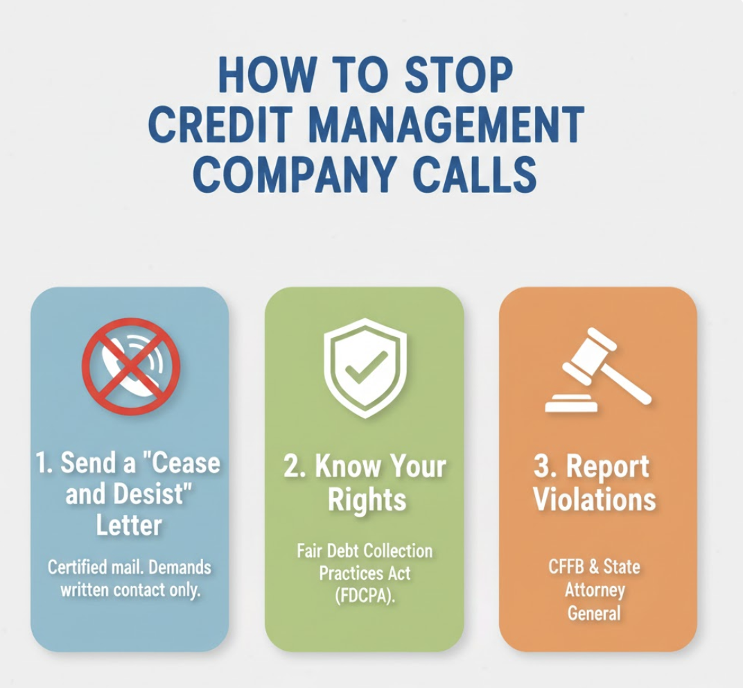 How to Stop Credit Management Company Calls