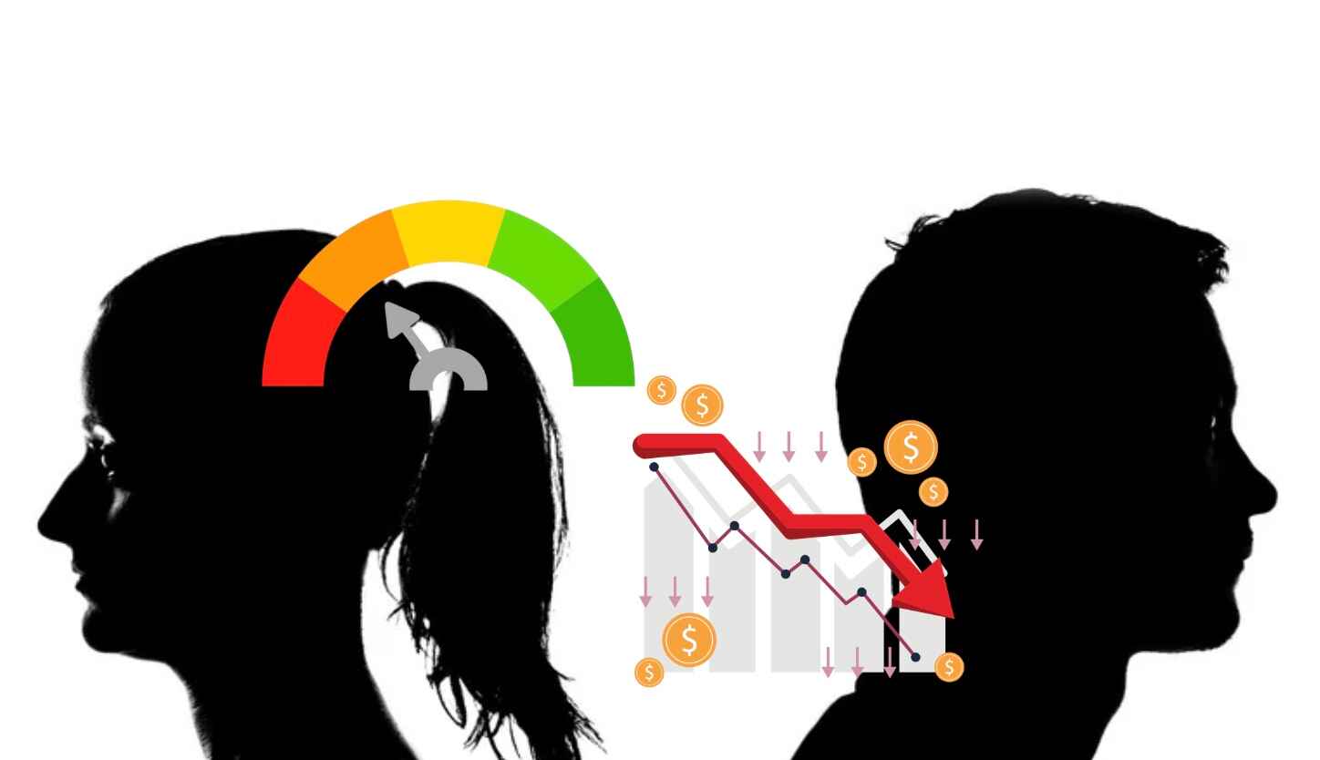divorce that crashed my credit score