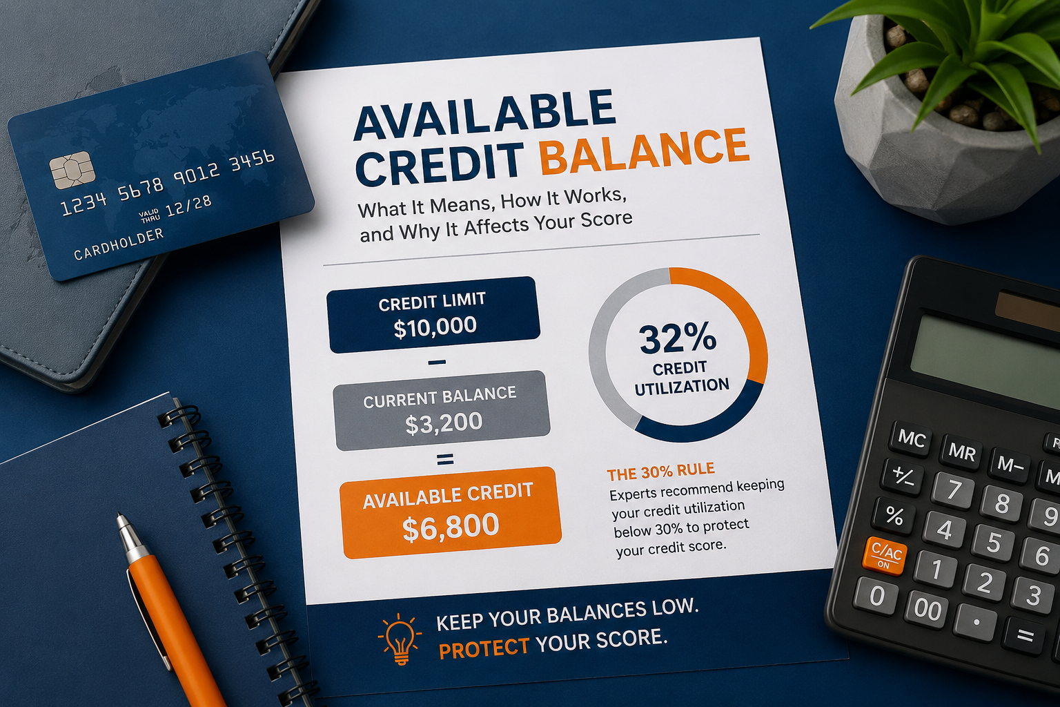 available credit balance