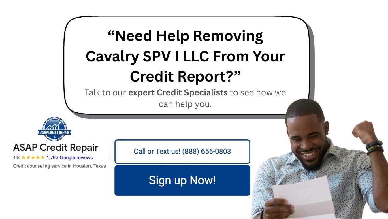 Remove Cavalry SPV I LLC From Your Credit Report