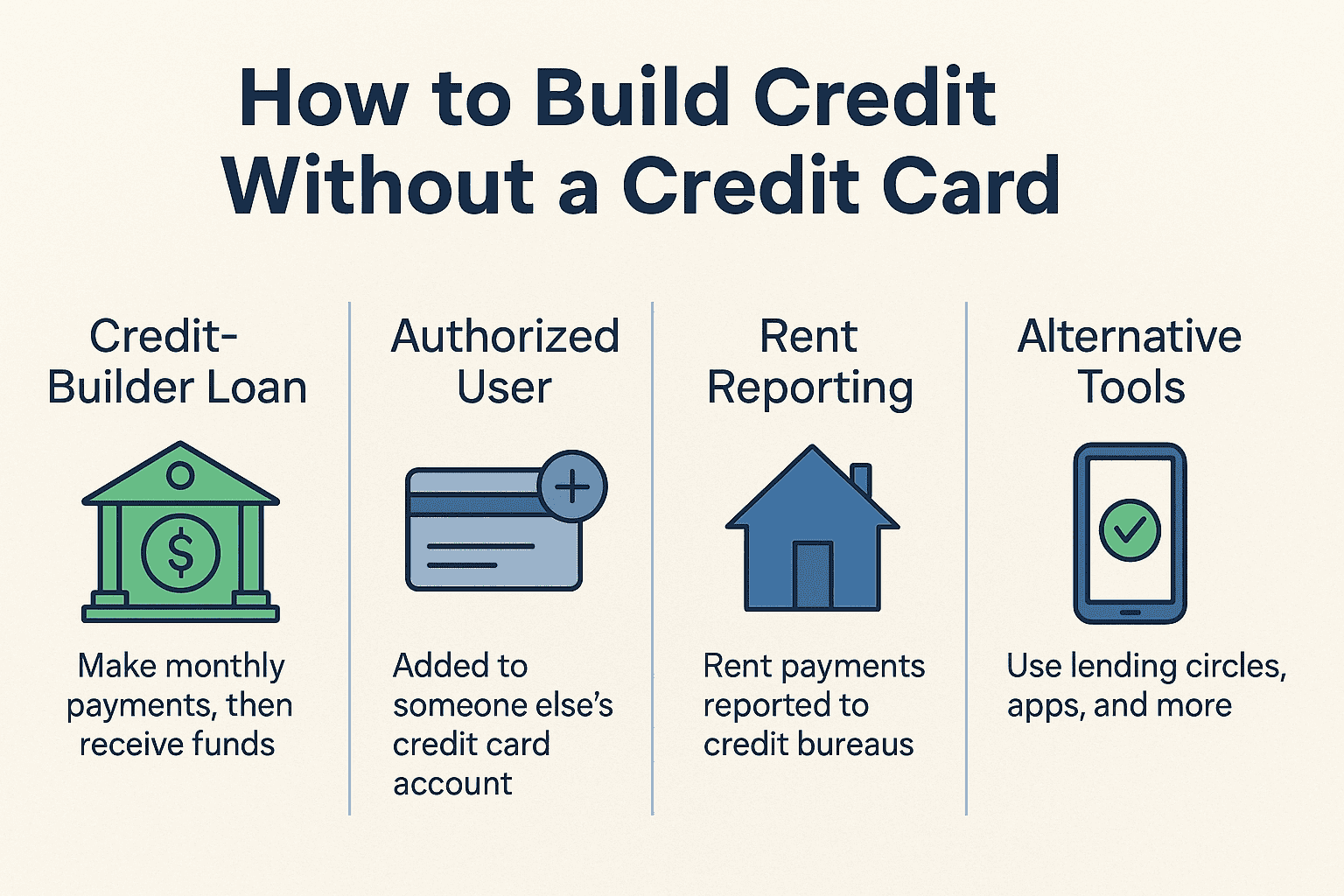 proven ways on How To Build Credit Without A Credit Card