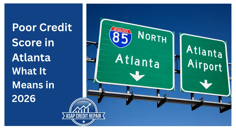 Poor Credit Score in Atlanta: What It Means in 2026