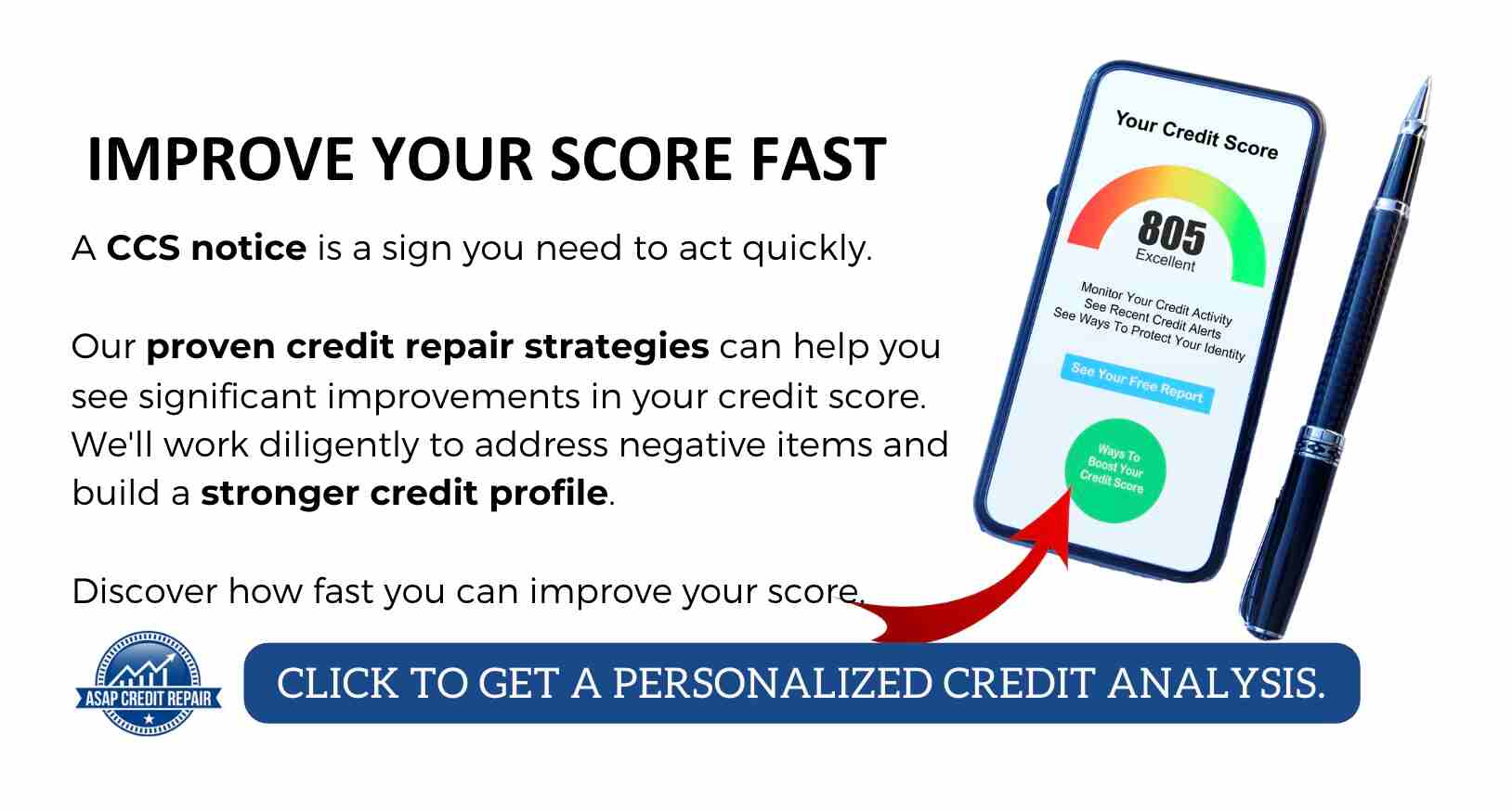 improve credit score with ccs notice