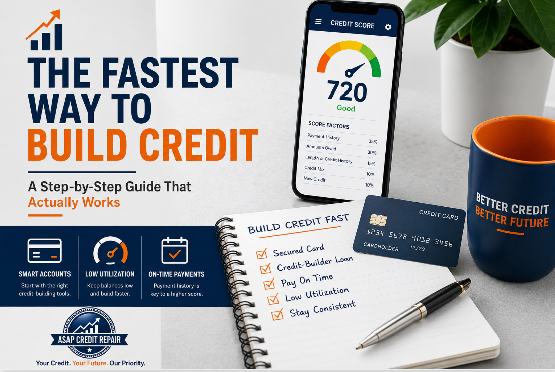 fastest way to build credit