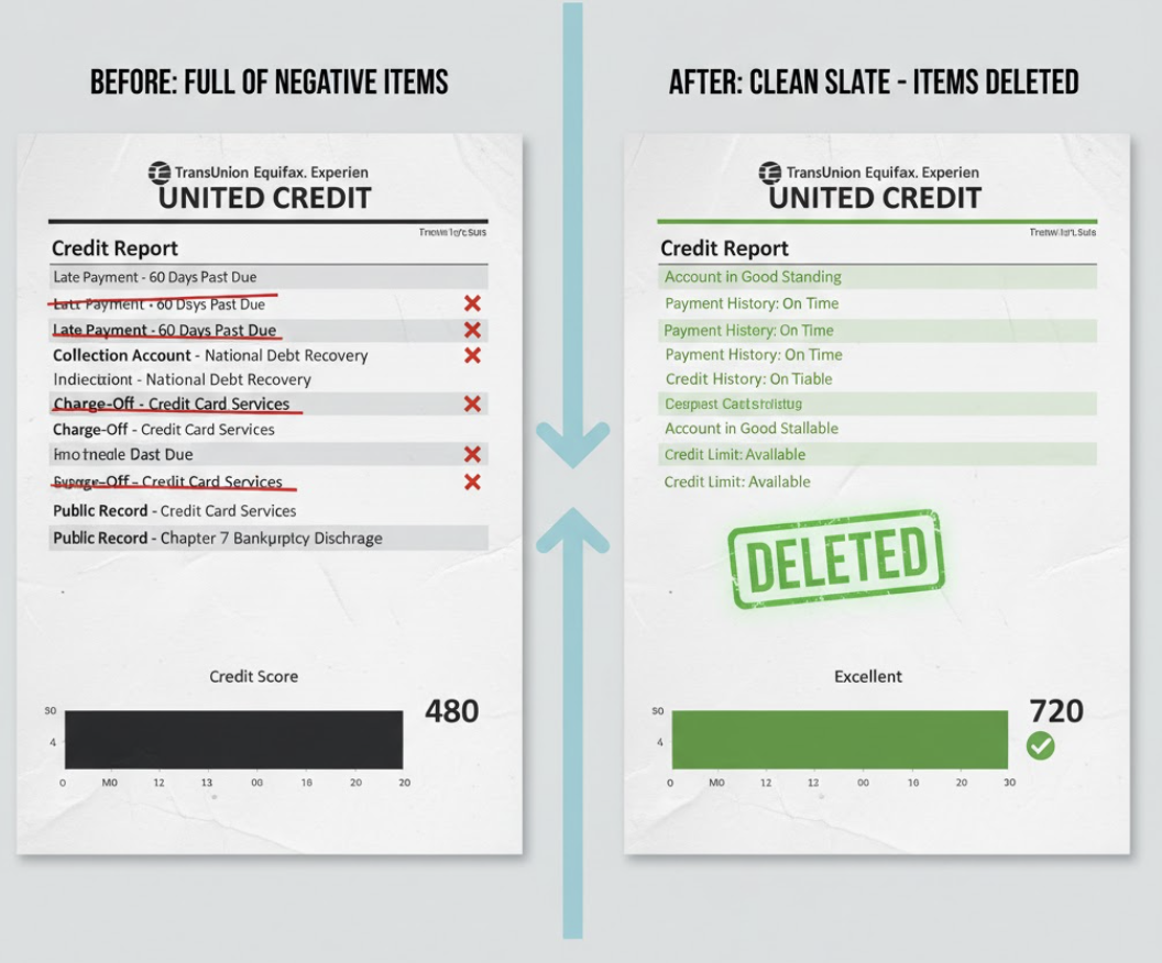 clean credit report