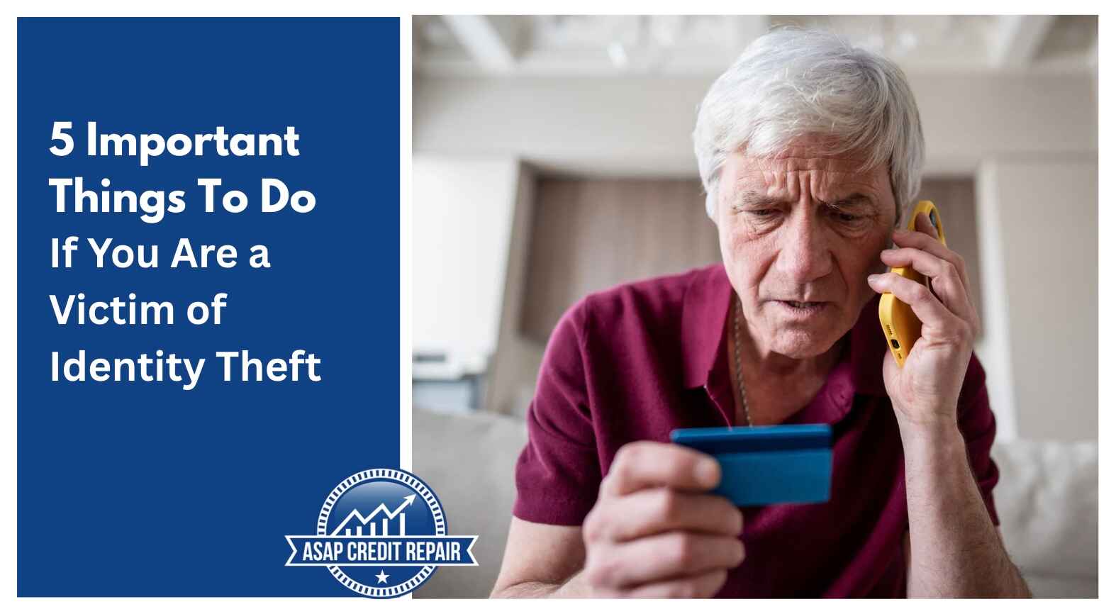5 Important Things To Do If You Are a Victim of Identity Theft