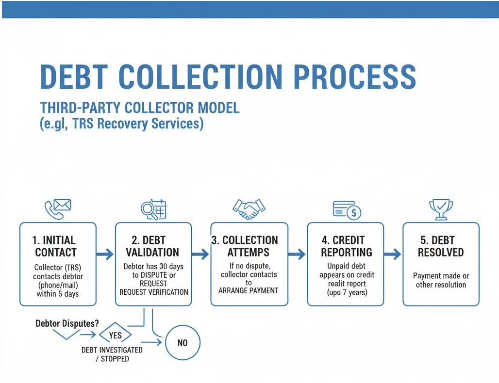 TSR Recovery debt collection process