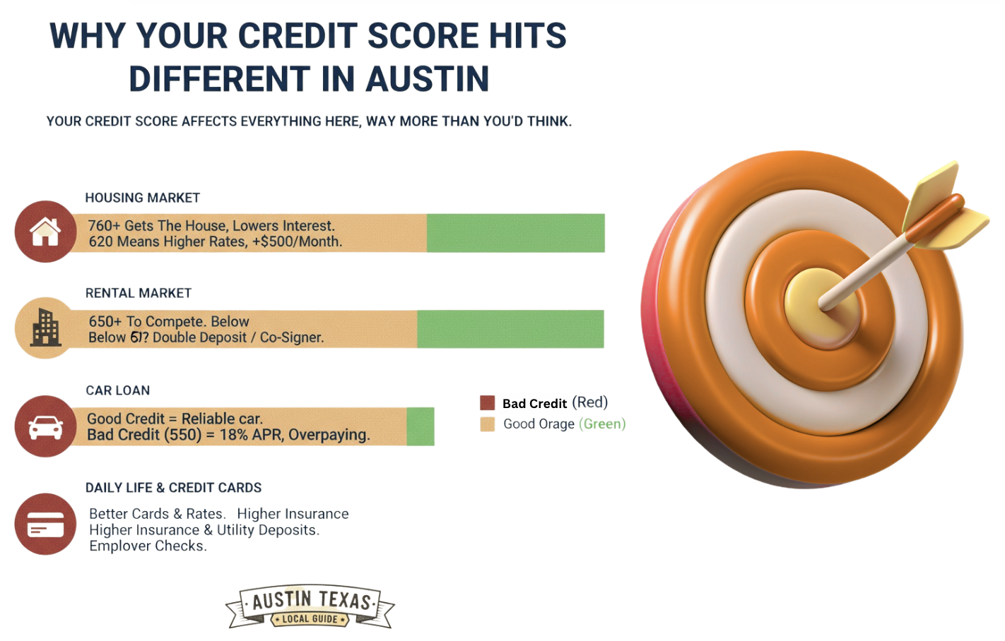 Why Your Credit Score Hits Different in Austin