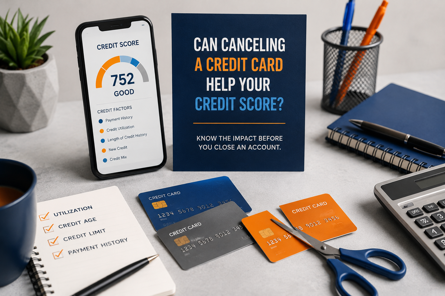 can canceling a credit card help your credit score