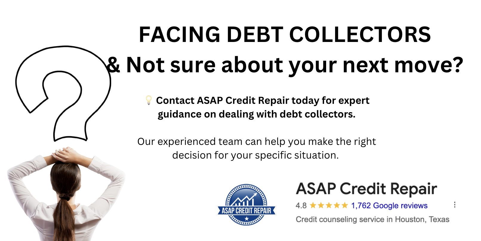 facing debt collectors