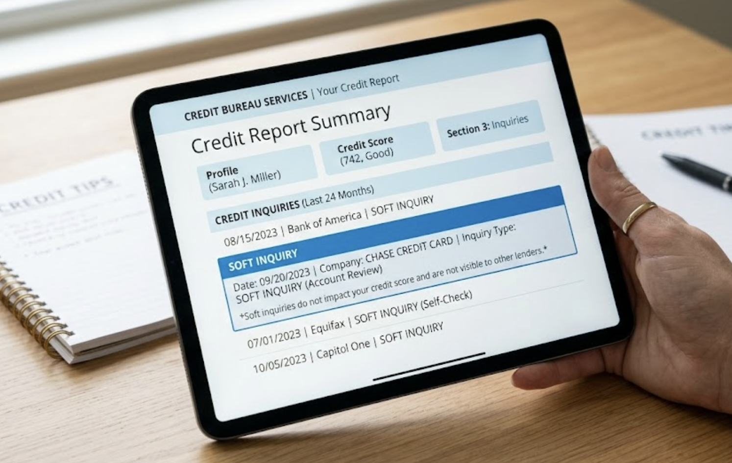 How Long a Soft Pull Stays on Your Credit Report