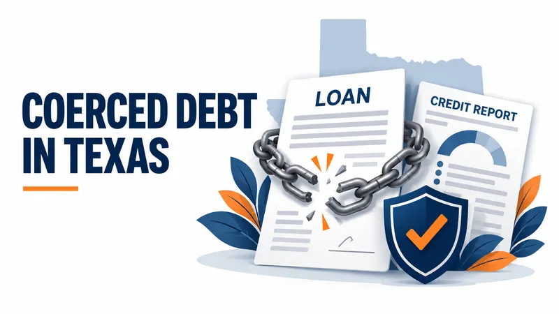 coerced debt in Texas