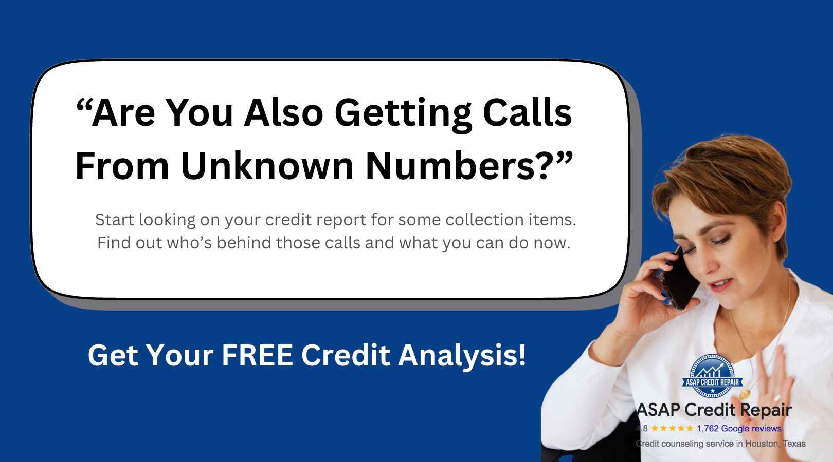 collection calls from unknown numbers