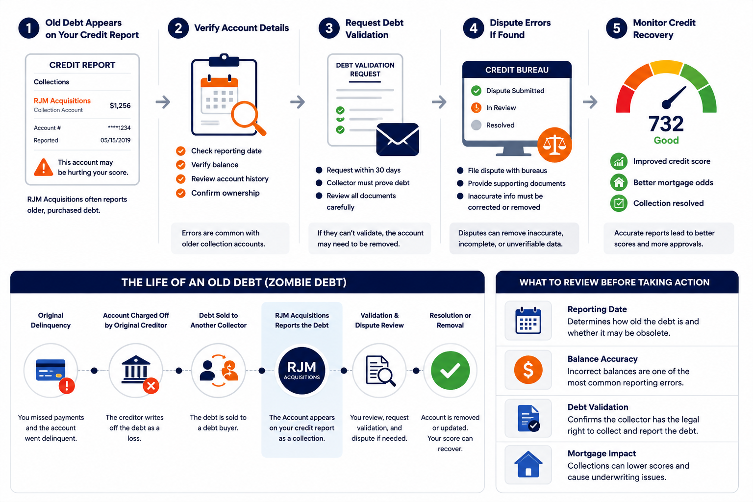 Can RJM Acquisitions Be Removed From Your Credit Report