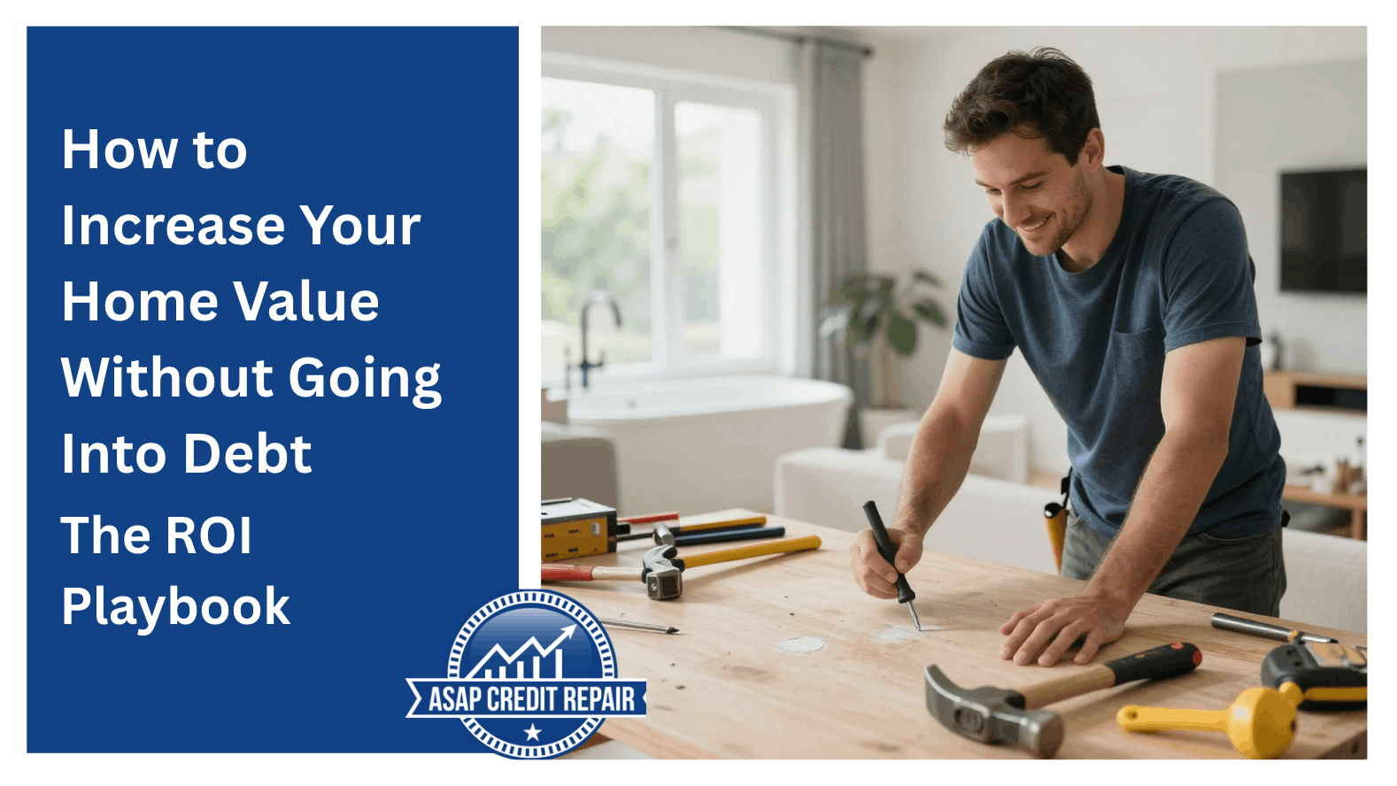 How to Increase Your Home Value Without Going Into Debt: The ROI Playbook