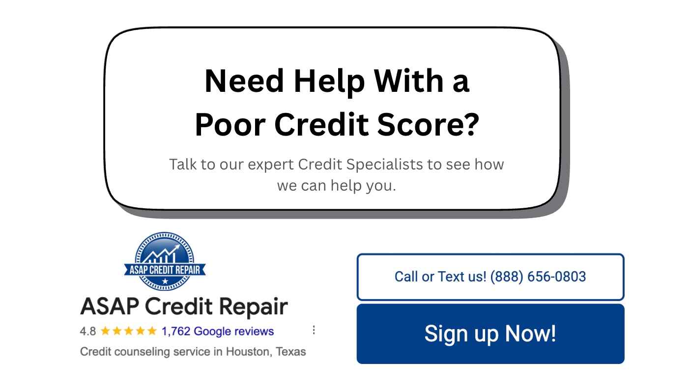 increase a poor credit score