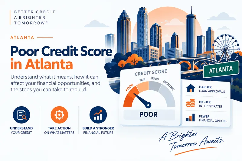 poor credit score in atlanta reasons