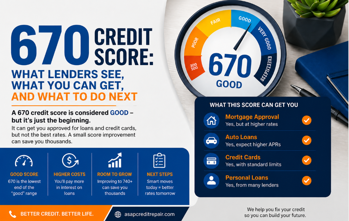670 credit score
