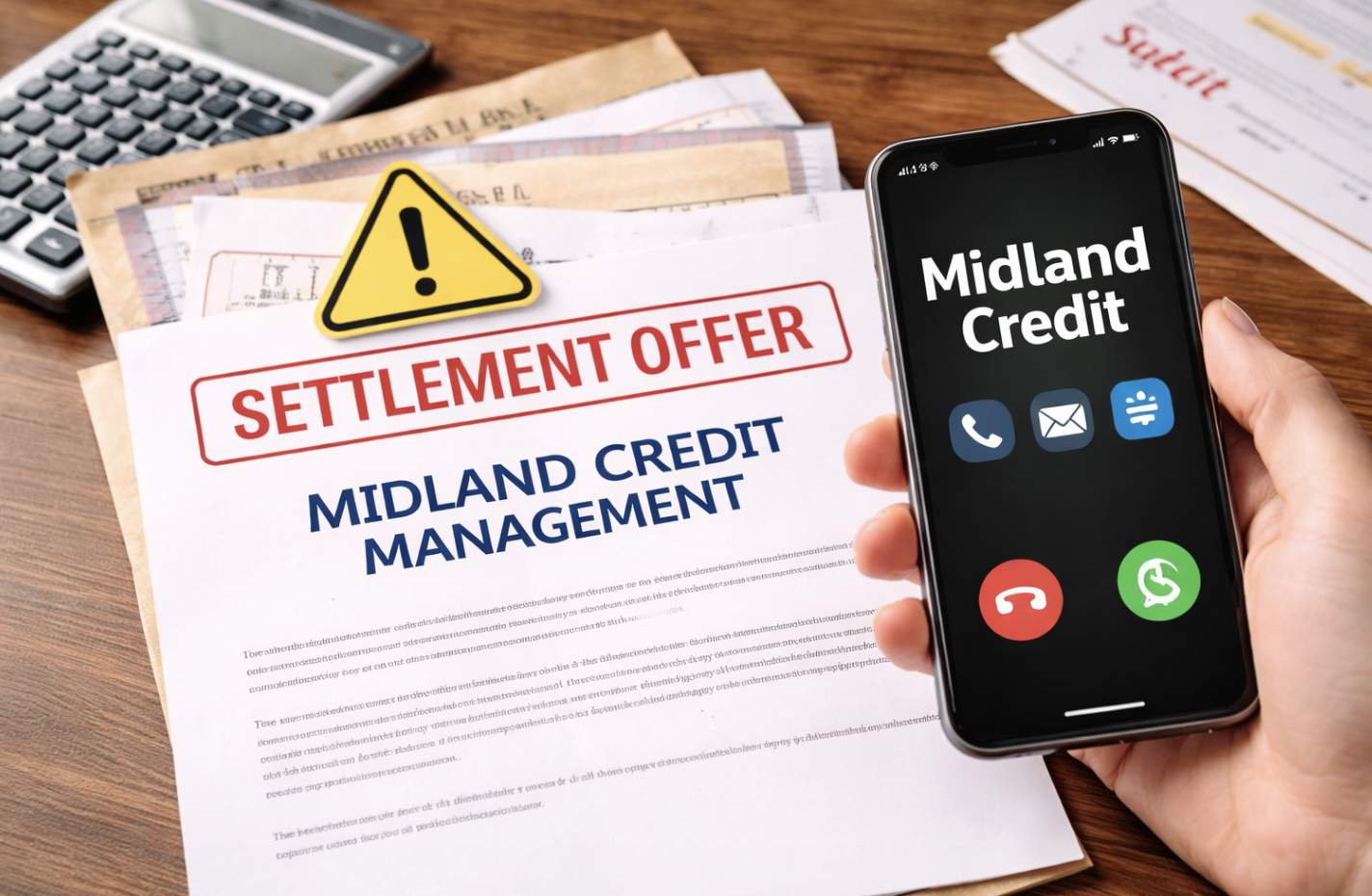 how to settle with midland credit management without restarting clock