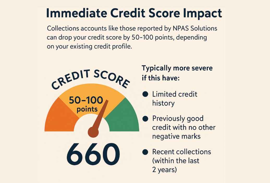 npas credit score impact