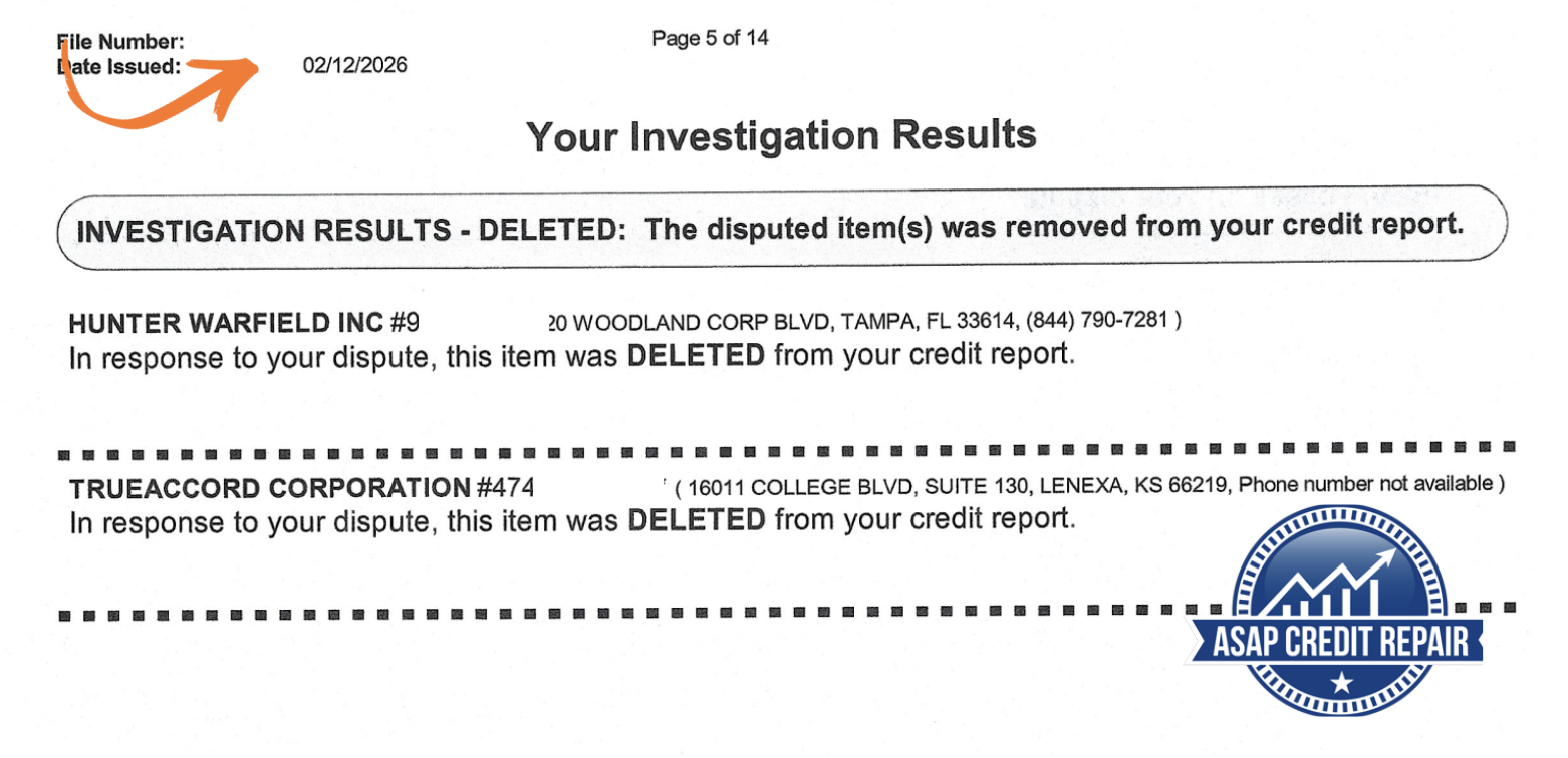 pay-for-delete letters successful removal