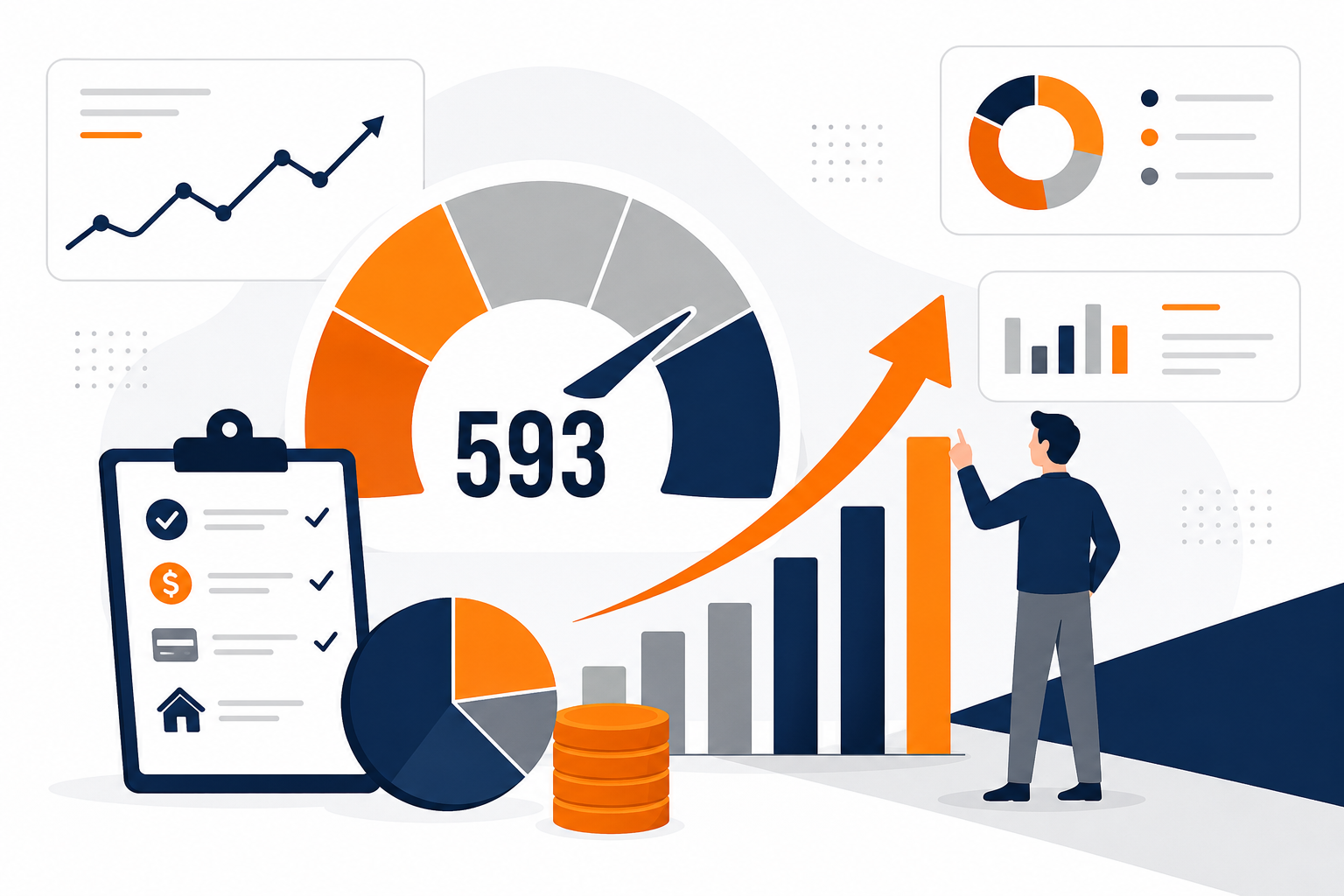 Improving a 593 Credit Score