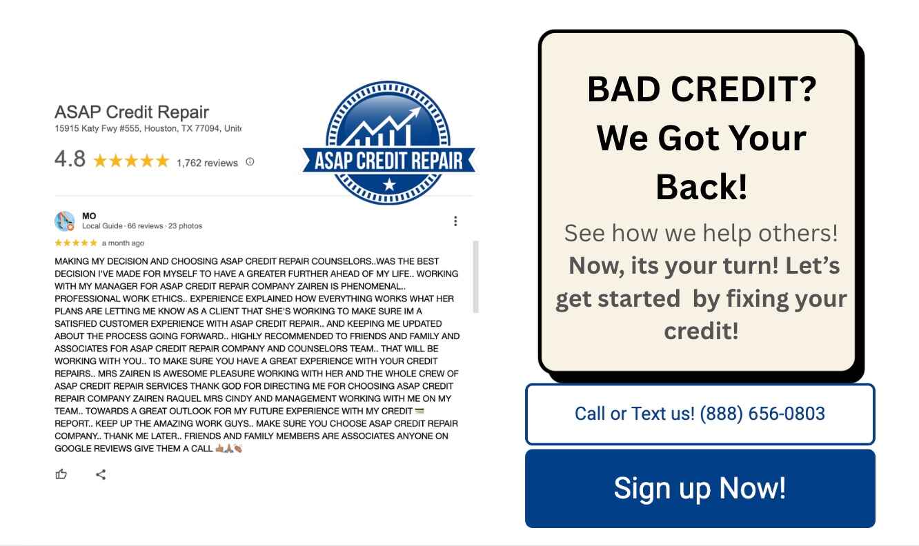 we can help you with bad credit