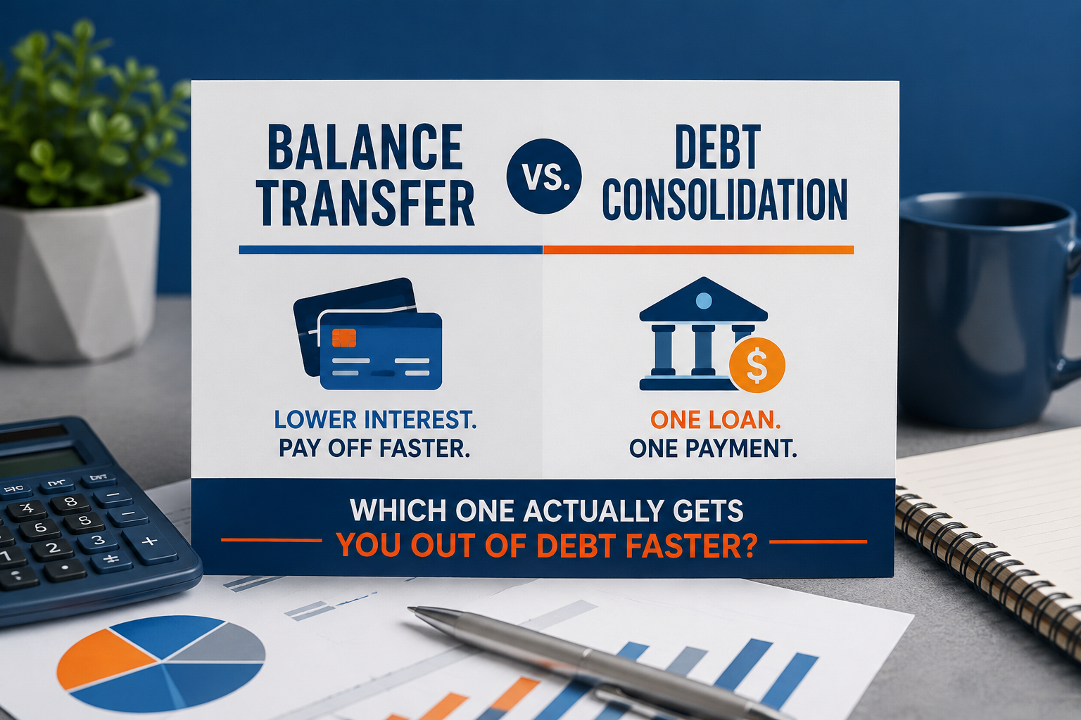 Balance Transfer vs Debt Consolidation