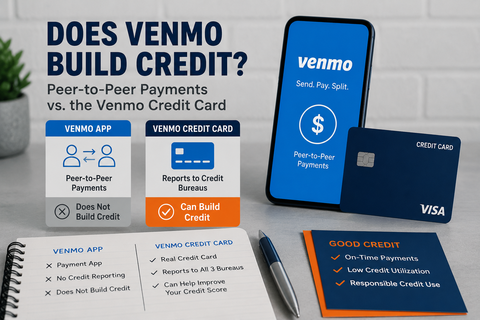 does venmo build credit