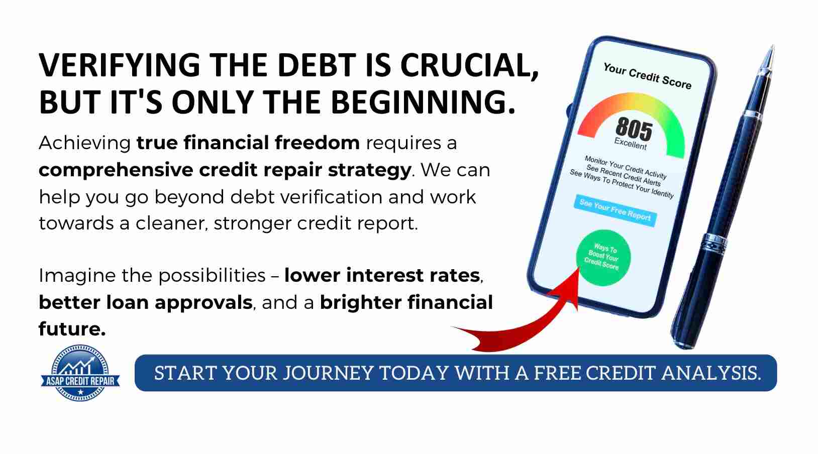verifying the debt