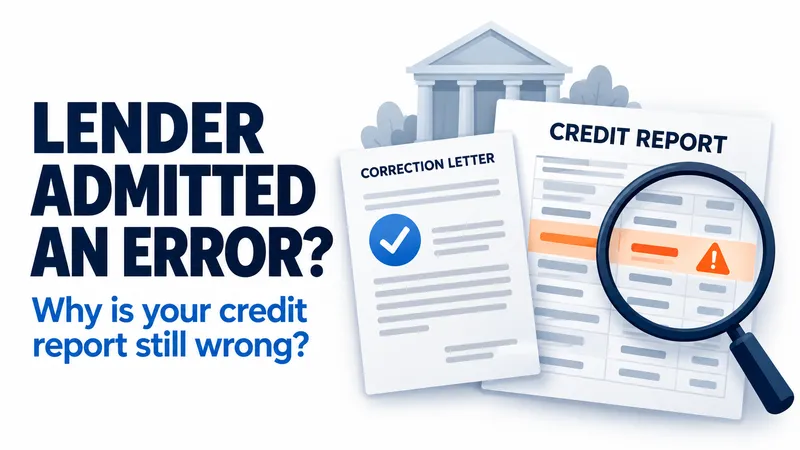 credit report still wrong