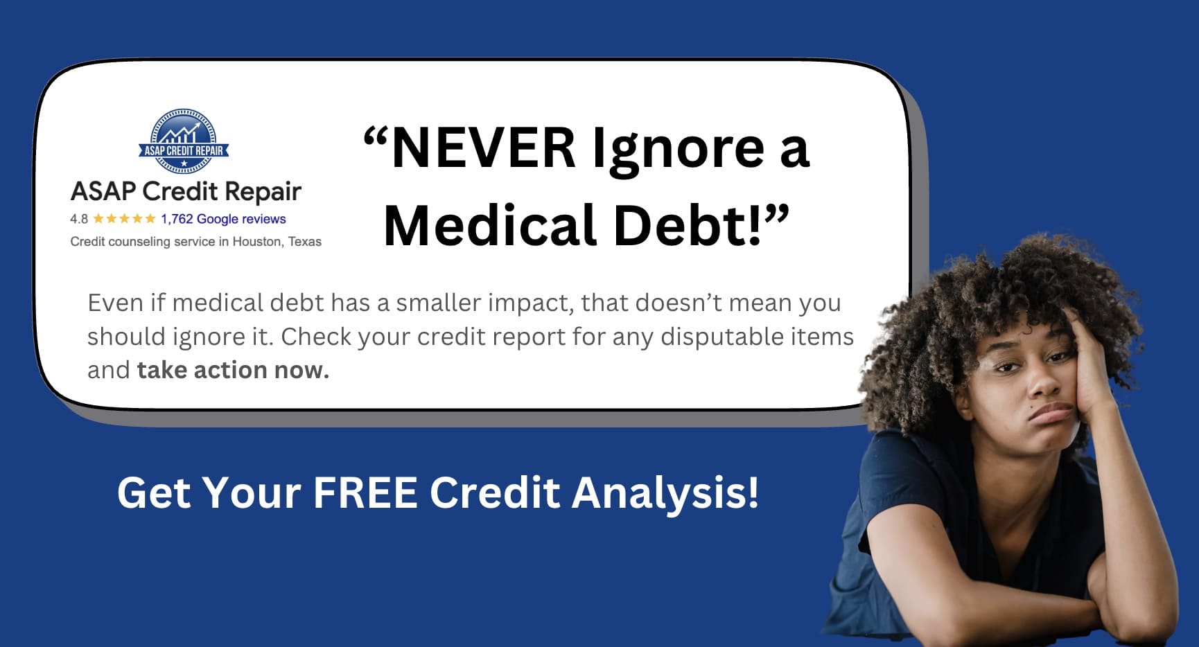 NEVER Ignore a Medical Debt